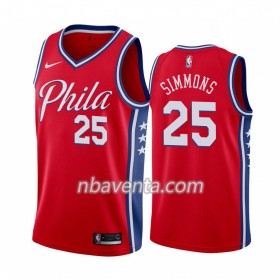 Camiseta Hombre Philadelphia 76ers Ben Simmons 25 2019-20 Nike Statement Edition Swingman